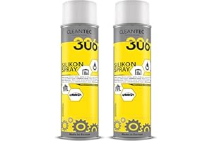 ‎CMS CLEANTEC GMBH CleanTEC 306 Silikonspray 500ml farblos, schmiert, pflegt, schützt Gummi-, Kunststoff-, Holz- und Metallteile (2)