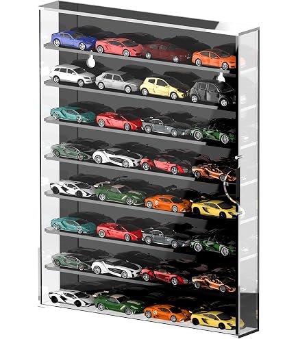 10 Sets Modellauto Vitrine zur Wandmontage Aufbewahrungsregal aus