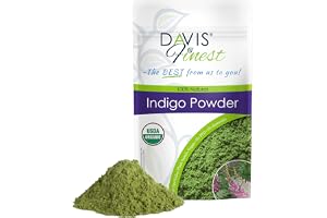 Davis Finest Svart henna svart hårfärg i indigopulver 200 g