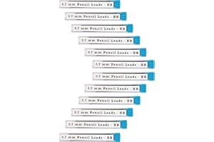 12PA 144 x 0.7mm Pencil Lead Refills | HB Grade | 12 Tubes containing 12 leads each | Mechanical Pencil Refill Replacement Spare Leads | 6 cm long | 0.7 mm thick + Free eBook