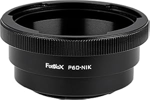 Fotodiox Lens Mount Adapter Compatible with Pentacon 6 (Kiev 60) Lenses on Nikon F-Mount Cameras