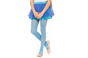 OVISSA Collant da Balletto per Ragazze Collant Scolastici per Bambine Resistenti con Piedi Morbidi Uniformi Scolastiche Danza Sport 50 DEN con Microfibra 3-12 Anni