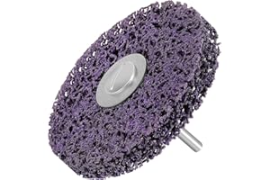 Shineboc Grinding Discs, 4 Inch Nylon Discs Stripping Wheel, Rust Removal Grinding Disc for Metal Steel Grinding Polishing (Purple)