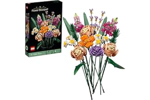 Lego Botanicals Bouquet de Fleurs - Set de Fleurs artificielles à Construire - Objet de décoration intérieure pour la Maison - Idée Cadeau pour Adultes Amateurs de Plantes 10280