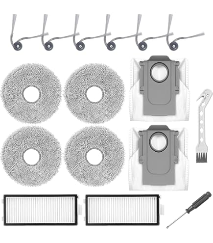 roborock Originele accessoireset, 4 x stofzak, 2 x borstel 2 roborock Originele accessoireset, 4 x stofzak, 2 x borstel 2