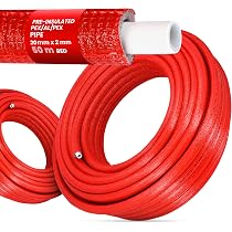 Produktbild von PEX-A Schlauch 3/4 Zoll X 500 Fuß – Rot, Für Warmwasser Und Trinkwasserleitung, NEU Von Supply Giant