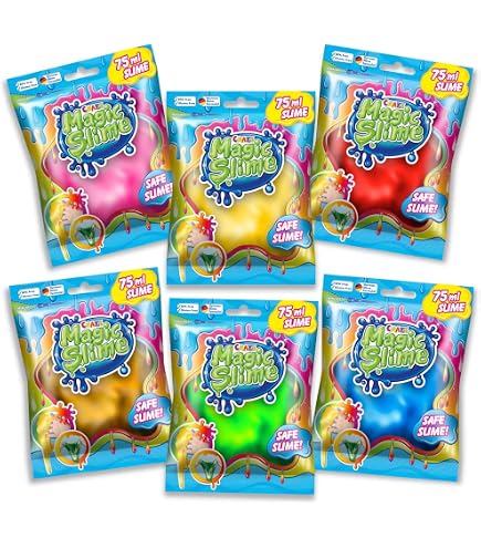 SES Creative Slime Rose Néon – Pot De 470 G – Couleur Flashy Et Texture Malléable