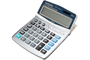 Aurora DT401 Desktop Calculator (With Huge Display and Euro conversion))
