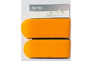 SkiMarket Manbi Ski Ties - Manbi Jumbo Pair Of Ski Ties 7 Amazing Colours
