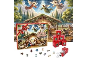 AT-DRESSINGDAY Advent Calendar 2025 Jesus Jigsaw Puzzle