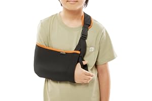BraceUP Arm Sling for Kids - Comfortable Adjustable Support for Children, Arm Support, Easy On/Off Design (3.5-5 feet tall)