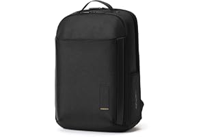 MOKOBARA Autopilot Laptop Backpack 15.6 Inch Office Travel Unisex | Waterproof Nylon And Vegan Leather Exterior Padded Tech Sleeve Smart Organize For Men Women College Organizer Durable Carry