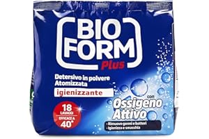 Bioform Plus detersivo polvere igienizzante "Ossigeno Attivo" 18 misurini 990g