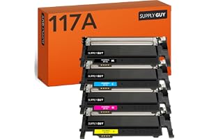 Supply Guy 117A Toner Kompatibel med HP 117A W2070A för HP Color Laser MFP 178NW MFP 178NWG MFP 179FWG 150NW 179FNW 150A Colo