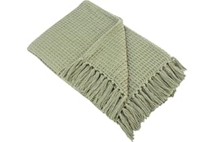 Appletree Loft - Bruges - Narzuta na wafel - 130 x 180 cm w khaki