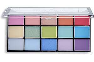 Makeup Revolution, Palette d'ombres à paupières Reloaded, Sugar Pie, 15 nuances, 16.5g