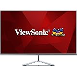 ViewSonic VX3276-2K-MHD Bildskärm, Svart, Silver, 32"