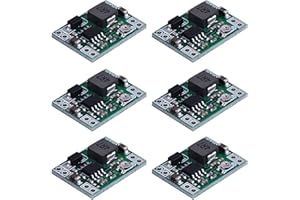 DUBEUYEW Mini Chip DC-DC Buck Converter Module d'alimentation Réglable 24V à 12V 9V 5V 3V (6 PCS)