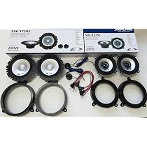 KIMISS Copertura Altoparlante Pilastro Sinistro Per Mercedes W203 CLC – ABS Grigio, Adesiva