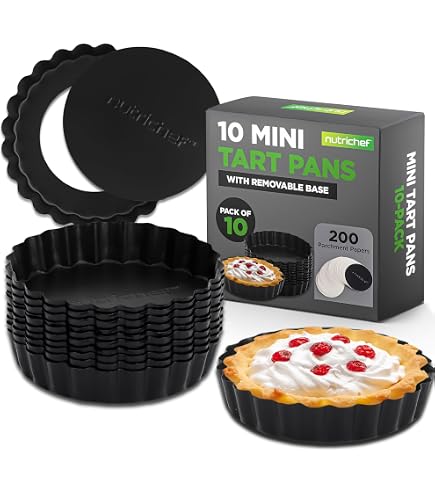 Alipis Lot de 100 mini moules à tarte ronds antiadhésifs en papier doré Alipis Lot de 100 mini moules à tarte ronds antiadhésifs en papier doré