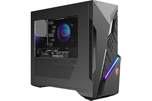 MSI MAG Infinite S3 13NUD-1017FR PC Gaming - Processeur Intel Core i7-13700F, RTX 4060 Ti, 16Go RAM DDR5, 1To SSD PCIe 3.0 NVMe, Bloc d'Alimentation 80 PLUS Bronze, Wi-Fi 6E - Windows 11 Famille
