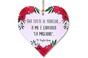 CARISPIBET Tra tutto il suocere | segni di decorazione della casa regali per la famiglia decorazioni per la casa segni di cucina 12 x 12 cm