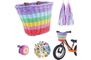 QINGYIWL Cestino da Bicicletta per Bambini Cestino Della Bici Cestino