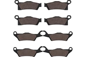LOCOPOW Plaquettes de frein avant et arrière pour Can-Am Outlander 1000 450 570 650 850 6x6 Max 500 800R Renegade 500 1000 650 800R 850