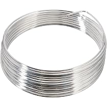 KnorrPrandell Silberdraht – 0,8 Mm Dick, 6 Meter Lang, Mit Kupferkern & Versilbert