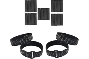 Hezhou 2 Paio Cinghie per Stivali Lunghi Fissi Cinturini Fissi per Stivali Antiscivolo con 20 Pezzi di Nastro Adesivo Gancio Antiscivolo Cinghie per Aiutare a Prevenire la Caduta degli Stivali