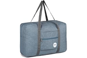 WANDF Sac Cabine 45x36x20 pour Easyjet petit Sac de Voyage Bagage Femmes Hommes