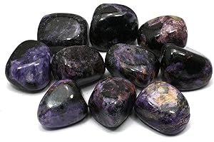 Geofossils Charoite Tumble Stones (20-25mm) Single Stone