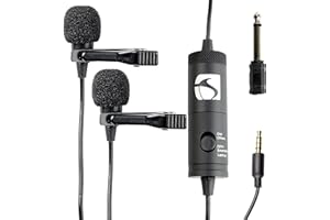 Industry Standard Sound ISSLM200 Lavalier Microphone for Iphone and Android, Smartphones, Tablets and Nikon Cameras