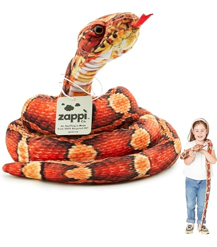 Qurygin Anno del peluche serpente, peluche serpente con paillettes | Peluche serpente realistico con paillettes | Simpatico peluche serpente per
