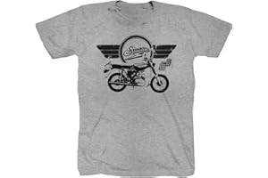 P-T-D S51 Simson S 51 Enduro MZ TS ETZ POS DDR Schwalbe Mofa Moped Weiss T-Shirt Shirt