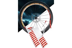 ‎REFLECTO Neon Reflektoren-Aufkleber für Fahrradfelgen in Gelb oder Orange – 24 Streifen im Set – optimal für 27,5″ 28″ und 29″ Felgen – hochwertige Sticker aus Qualitäts-Reflexfolie