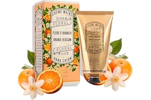 Panier des Sens - Crema Mani per Pelle Secca Fiore d'Arancio - Mini Crema Mani Idratante – Con Olio d’Oliva e di Mandorla - Fabbricato in Francia - 96% di Ingredienti Naturali - 75ml