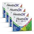 Health Ok Mankind's Multivitamin with Natural Ginseng & Taurine Power; Lemon Flavour,100% Vegetarian (4 x 10 tablets), 200 grams