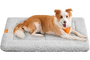 Feandrea Tapis Chien, Couverture pour Animaux, pour Chat, 105 x 70 cm, Taille XL, Lavable en Machine, Adapté au Sèche-Linge, Antidérapant, Gris Clair PPB020G01