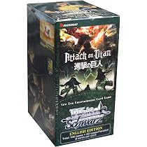 weiss schwarz attack on titan vol 2 booster box Weiss Schwarz Attack on Titan CCG: Volume 2 Booster Display Box :  Amazon.com.au: Toys & Games