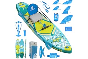 iTAOSTAR Daisy 35" Extra Wide Paddle Board for Better Balance, Inflatable Stand Up Paddle Board with Premium SUP Accessories, Inflatable Paddle Boards for Adults/Youth of All Skill Levels
