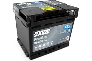 Exide Premium Carbon Boost EA472 47Ah Autobatterie (precio incluida 7,50 EUR prenda)
