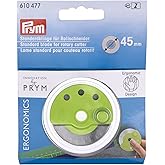 Prym 610.477 610477 Ersatzklinge für Rollschneider Ergonomics 45 mm Spare Blade, Edelstahl, Multi, Einheitsgröße