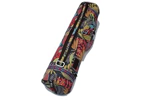 GAGACISO Robson Sac de Yoga en Coton Extra Large pour Tapis de Yoga, Accessoires de Yoga, Gym, Sac à Dos de Yoga, Sac de Transport, Sac à Dos de Fitness, Pilates - Yoga