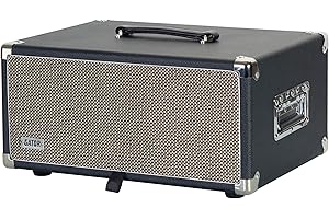 Gator Cases Retro Series Vintage Amp Rack Case; 4U Black (GR-RETRORACK-4BK)
