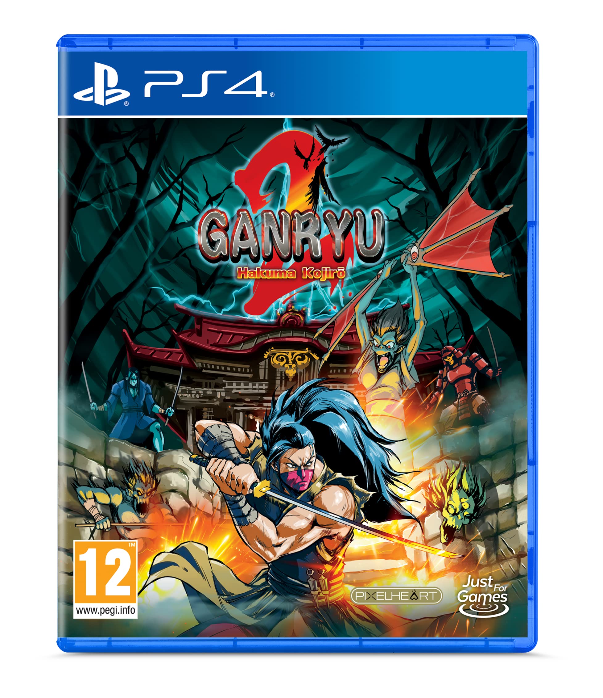 Carátula de Ganryu 2 para PS4 (edición PAL España)
