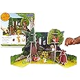 PLAYPRESS The Gruffalo Pop-out Playset - Gruffalo Toy Set Based on the Book by Julia Donaldson and Axel Scheffler - Eco-Friendly Building Toys - Easy Storage - Construction Toys for Ages 4+