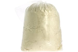 TIERRA ZEN Miraguano Natural 1kg para Relleno, Cojines, zafu, Peluche, Anti alergia,