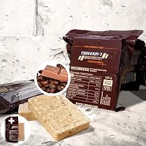 Nourriture D'urgence GS-10 Global Survivor - Carton De 12 Rations 500g - Très Longue Conservation MRE