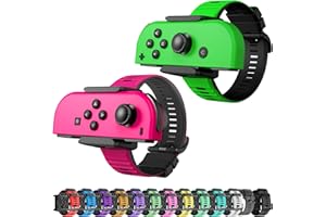 ZAONOOL Verbesserte Silikon Armbänder für Just Dance 2024 2023 2022 2021 2020 Switch